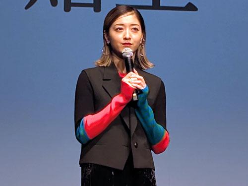 発表会に登壇したタレントの池田美優氏