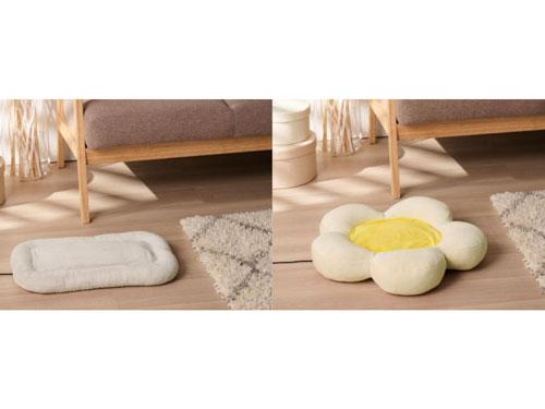 ペット用の温熱クッション