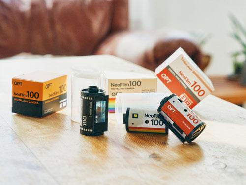 フィルム形状にデジタルトイカメラ