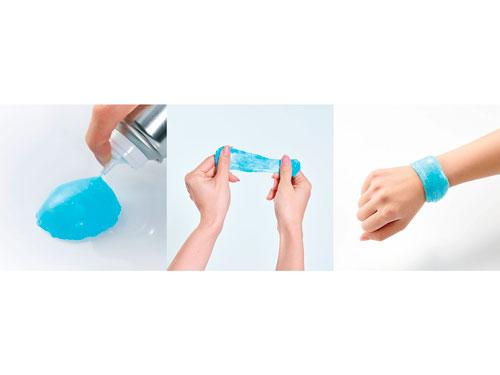 形状を自由に変えることができる