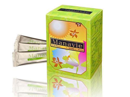 主力商材のサプリメント「マナヴィー」