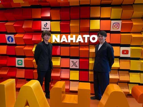 安達友基代表（写真右）とインフルエンサーＤｅｐａｒｔｍｅｎｔ統括責任者・渡辺智裕氏
