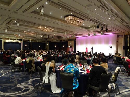 「創立２０周年記念パーティー」会場の様子