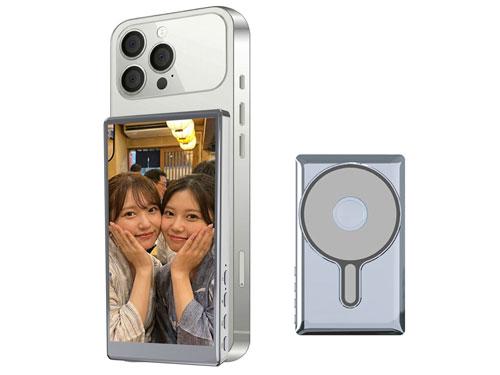 「自撮りモニター　Ｃａｍｅｅ　Ｎｅｏ（キャミーネオ）　ミラーシルバー」