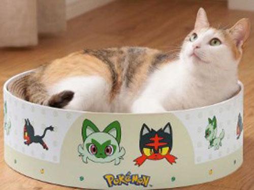 ポケモンデザインの猫用品