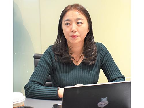 ファッション＆レジャーグループ長のファン・ジウン氏