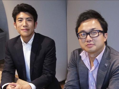 五十嵐明淳社長（写真右）と山田大樹CEO