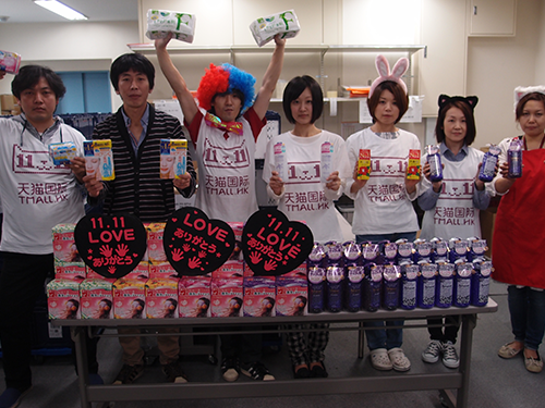 スタッフ一丸となり「独身の日セール」を盛り上げた