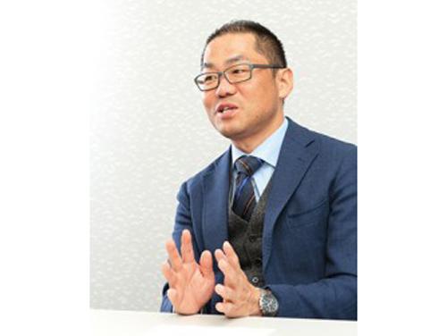 取締役　営業・事業部長の中俣善也氏