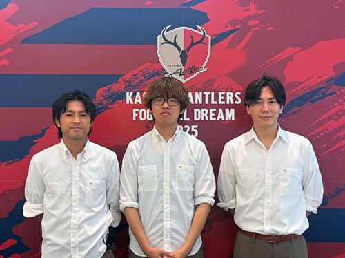 （写真左から）関口喜也氏、内藤悠史氏、上杉雄大氏