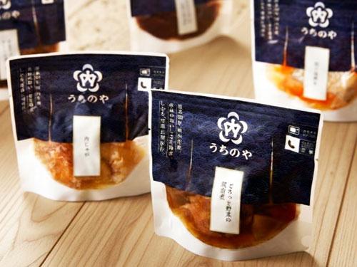 パウチで常温の総菜を届ける